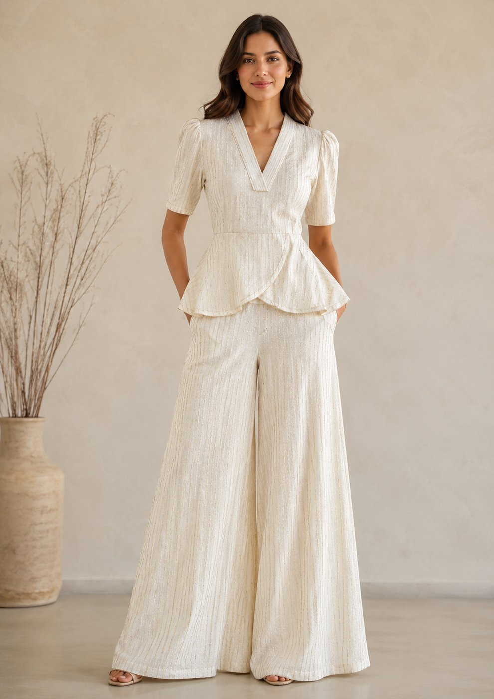 Gilded Shimmer Co-ord Set